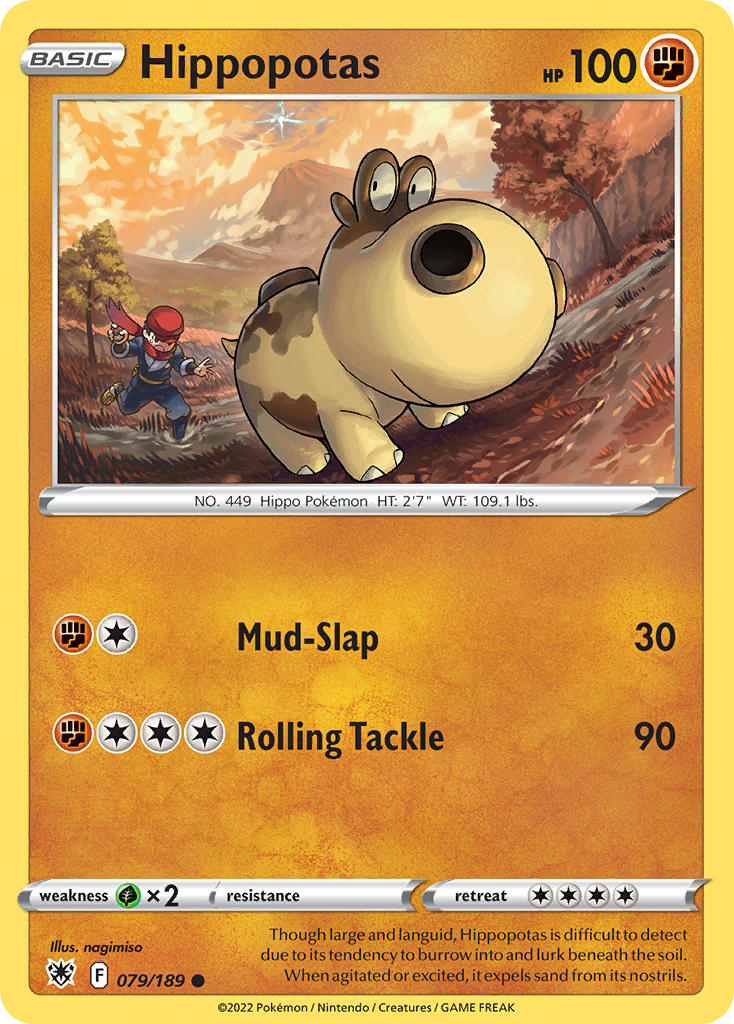Hippopotas [Reverse Holo]